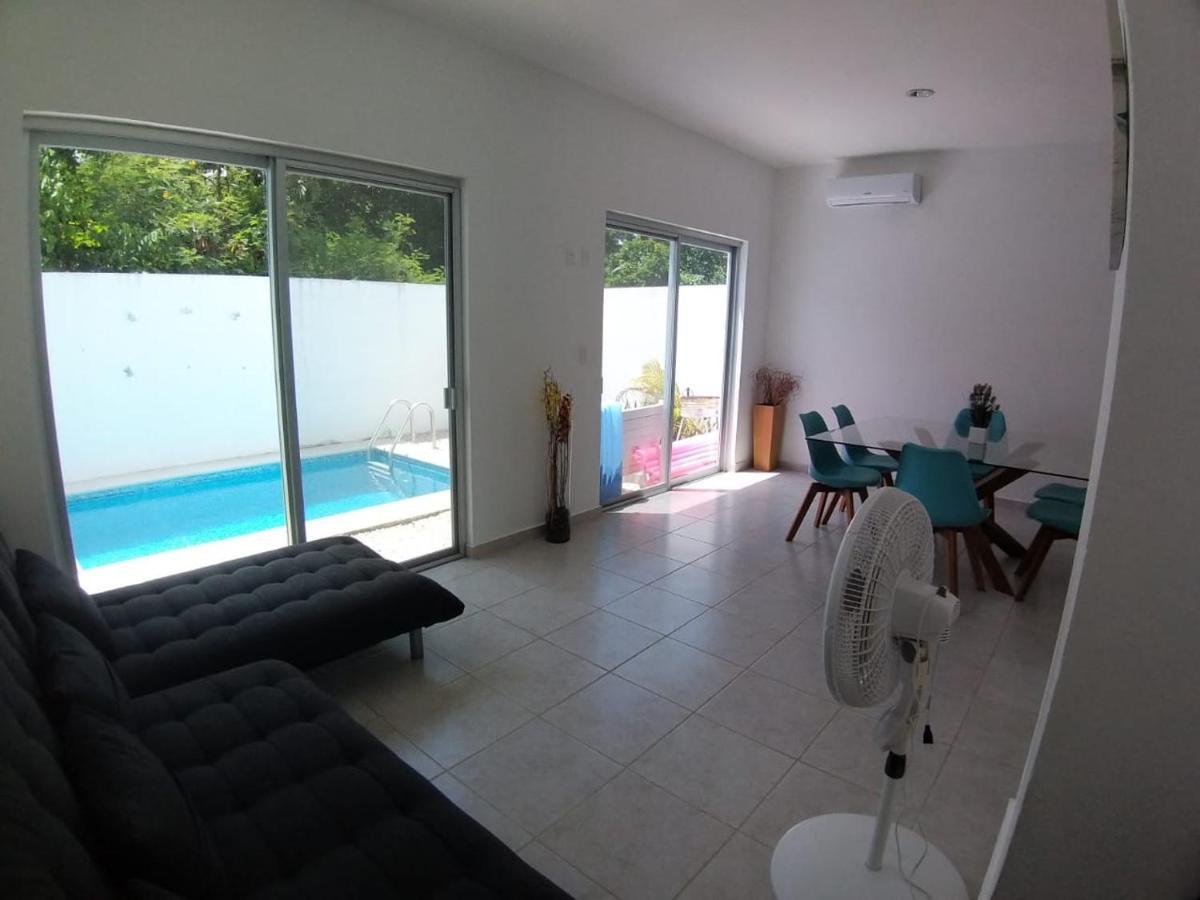 Hermosa Casa Vacacional プエルト・モレロス エクステリア 写真