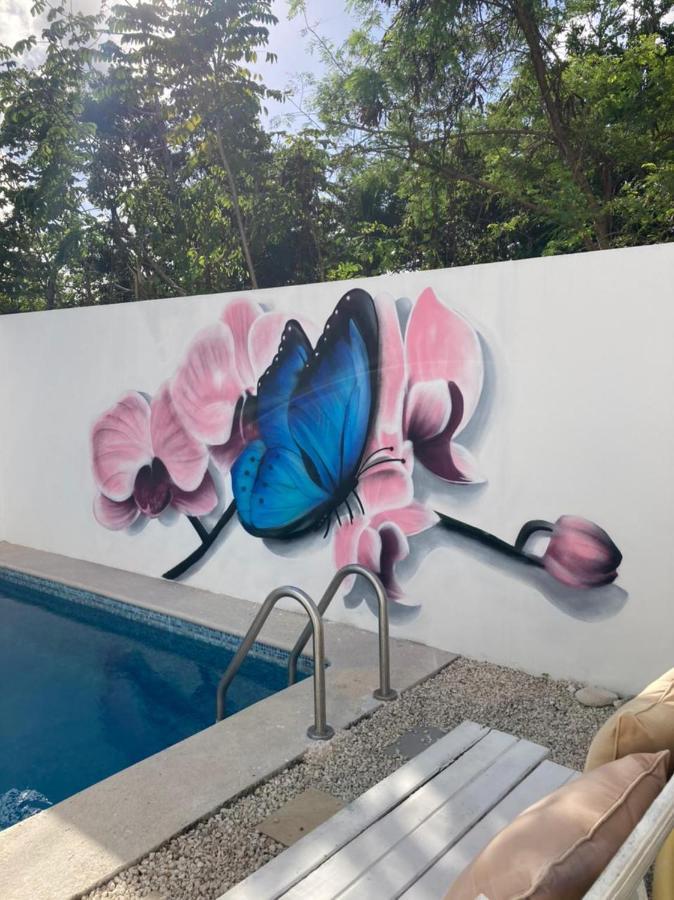Hermosa Casa Vacacional プエルト・モレロス エクステリア 写真